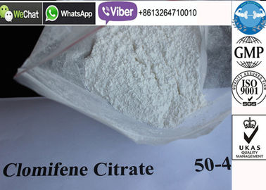 Anti Aging Muscle Gain Steroids White Crystalline Clomiphine Citrate Powder