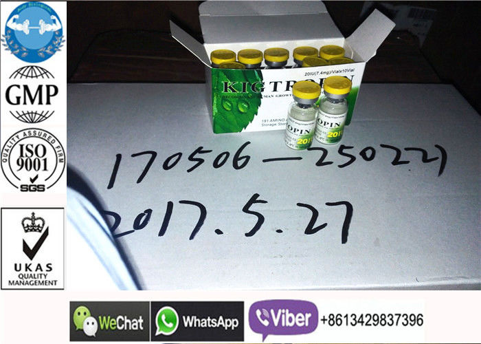 200iu Kigtropin HGH , 20iu / Vial 191AA Grade GH Strongest Peptide For Muscle Growth