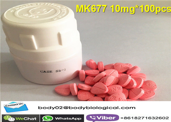 CAS 159752-10-0 Ibutamoren MK677 / M7 In Pills 10mg*100pcs For Mass No Side Effect