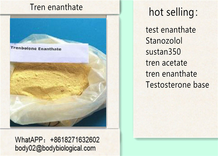 CAS 10161-34-9 Tren Anabolic Trenbolone Enanthate C25H34O3 For Weight Loss