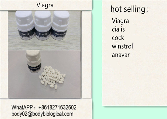 Pharmaceutical Grade Sex Enhancing Drugs Sildenafil Citrate / Viagra For Improving Sexual Function