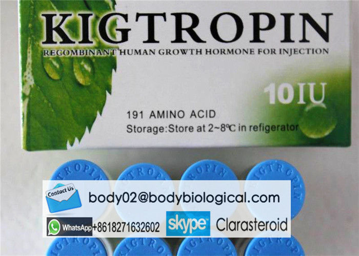 10iu/ Vial Kigtropin Human Growth Hormone Losing Cellulite Wrinkles CAS 12629-01-5
