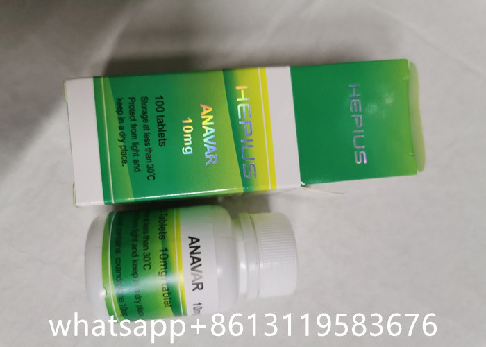 Anavar Oxandrolone Oral Anabolic Steroids AAS 10mg ISO9001 For Cutting